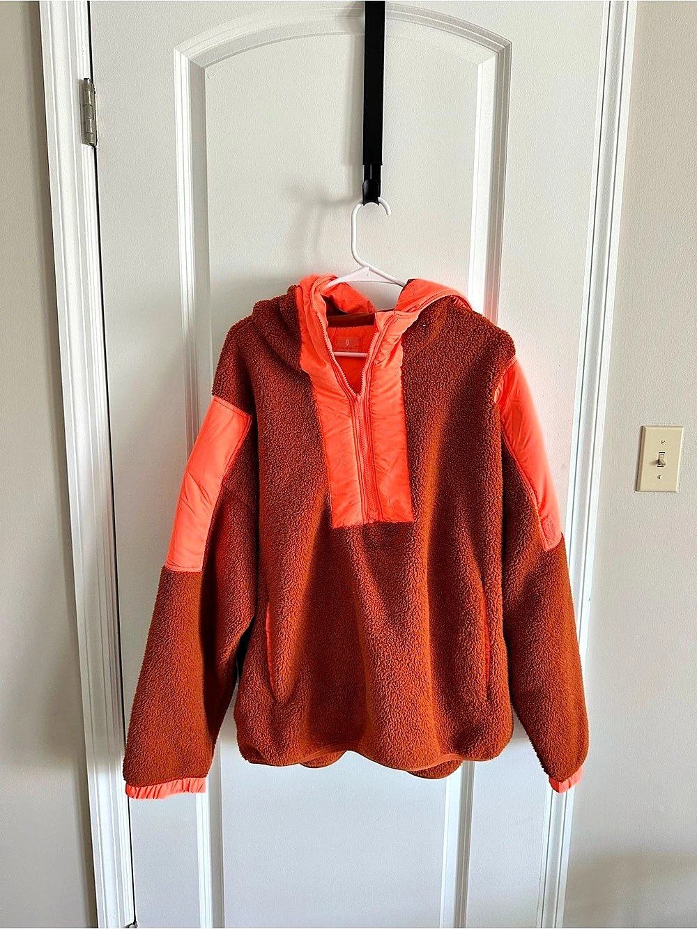 Free People Movement Fleece Half Zip Hoodie
